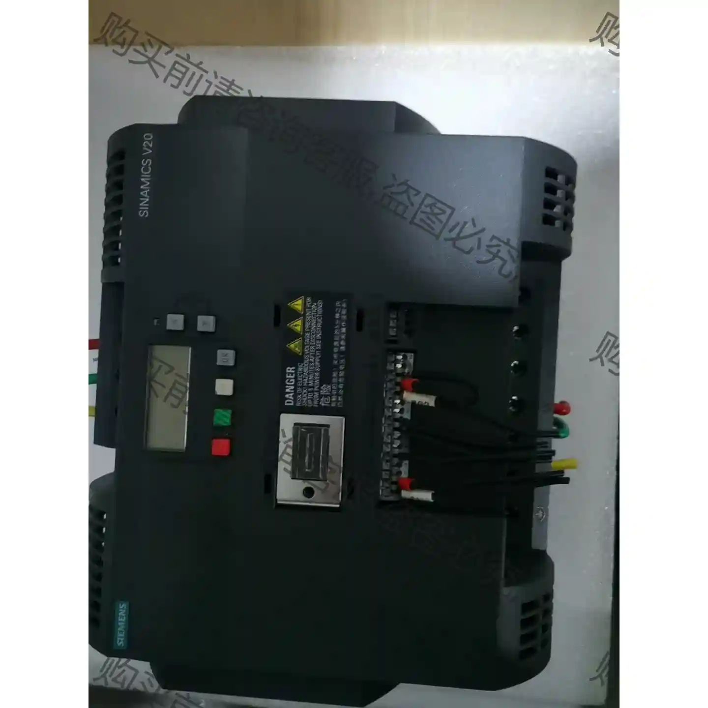 西门ziV20变频器6SL3210-5BE31-1UV0/6S 先议价 包上机好用