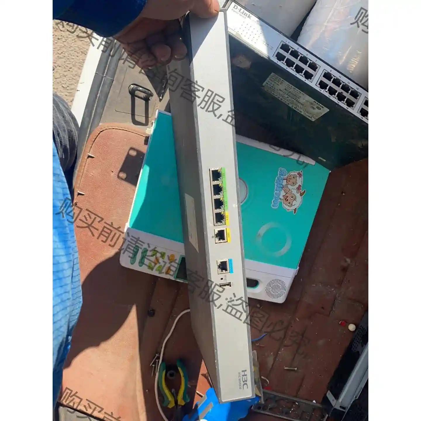H3C MSR830 整体品相bu错 无任何问题 整体品相看图 先议价 包上
