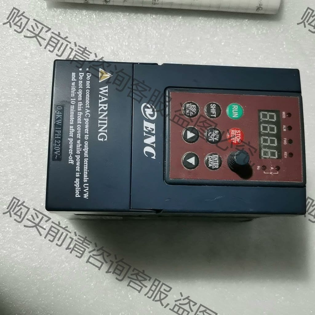 功能正常议价 ENC易能变频器，EDS800-2S0004N，0.4千瓦，