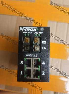 功能正常议价 恩创交换机N-TRON ,306FXE2-N-SC-40，