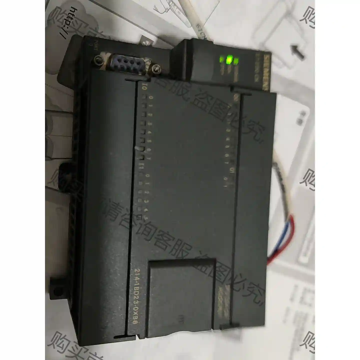 西门ziPLC 214-1BD23-0CB8如图，包好，西门zi 先议价 包上机好用