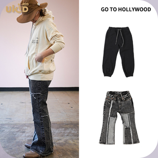 秋冬新款 2023AW 童装 牛仔喇叭裤 现货 卫裤 G2H