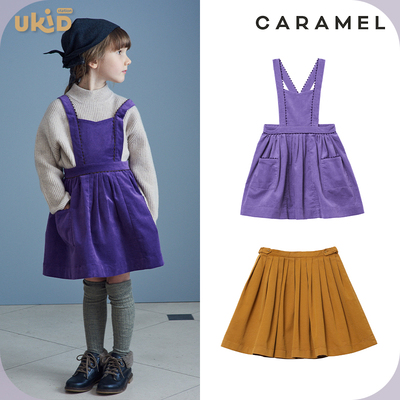 现货 英国 caramel 2021aw 新款童装 连衣裙