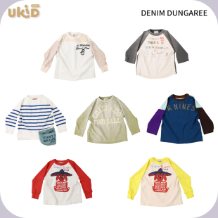 现货 DENIM DUNGAREE 2025aw 秋冬新款儿童装T恤上衣