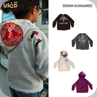 DENIM 儿童装 DUNGAREE 秋冬新款 棕褐色卫衣 2025aw 现货