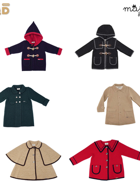 现货 MARAE 秋冬新款 儿童大衣