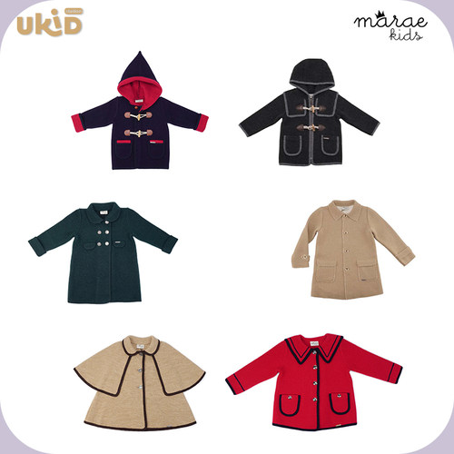 现货 MARAE 23AW秋冬新款 儿童大衣