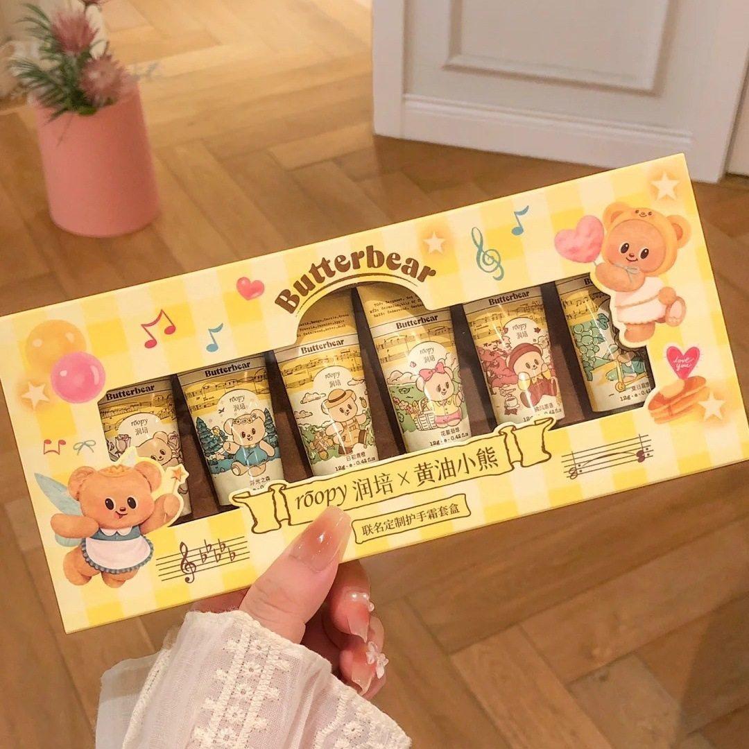 roopy润培香氛护手霜礼盒持久留香滋润保湿补水黄油小熊礼盒,美容护肤/美体/精油,护手霜,淘宝优惠券,粉丝福利购,淘宝优惠卷