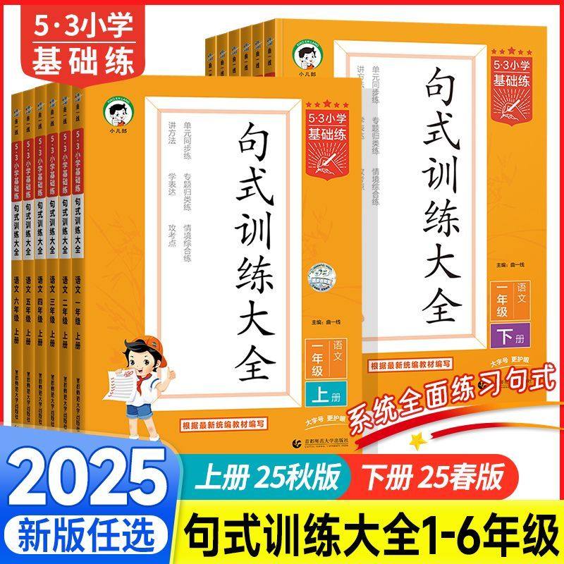 53小学基础练句式训练大全