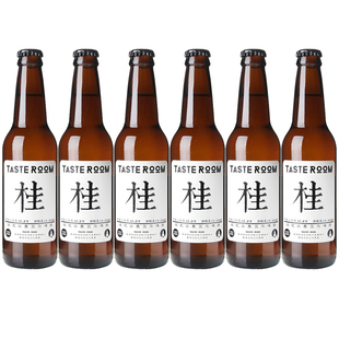 忒斯特精酿啤酒桂花小麦国潮风taste room风味屋国产330ml瓶装