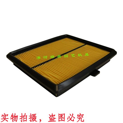 适用宗申10KW双缸汽油发电机2V78F空气滤芯GB680/750切割机空滤器