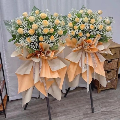 黄冈市店开业张鲜花篮同城速递商务庆典18黄州黄梅罗田红安县武穴