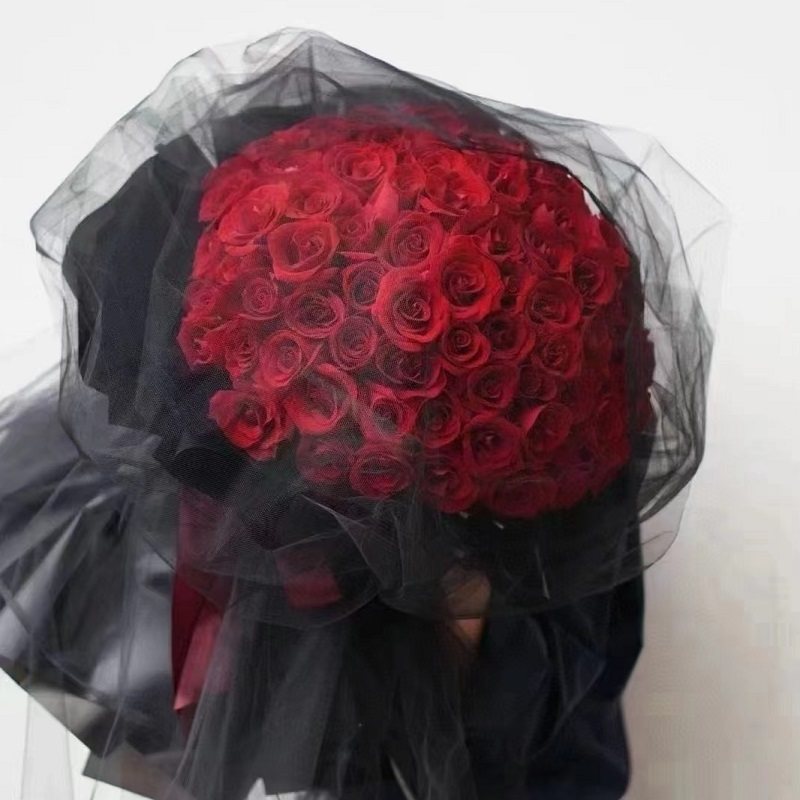 衡水市鲜花店专人送货生日红玫瑰束1桃城冀州深州枣武邑强县