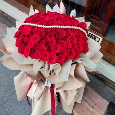 淮南市花店生日鲜花束表白百合玫瑰谢家集潘田家庵大通凤台县1