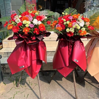 鹤壁市店开业张鲜花篮同城速递商务乔迁庆典8鹤山城区淇滨浚淇县