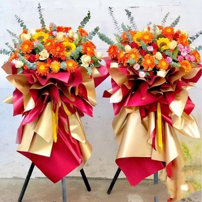 揭阳市店开业张鲜花篮同城速递商务庆典18榕城区普宁揭东西县惠来