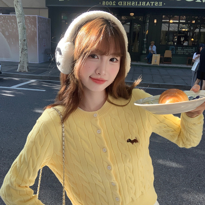 【秋冬软糯针织开衫】甜美少女风