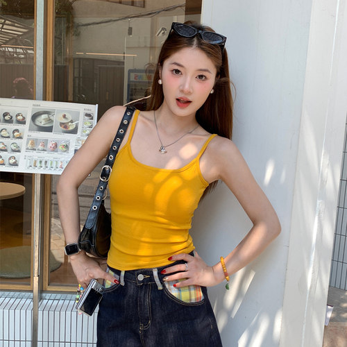 【甜辣风免BRA】性感显瘦小吊带