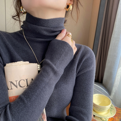 【羊绒一体打底衫】高级感针织衫