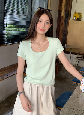 【韩系氛围感】宽松遮肉短袖T恤