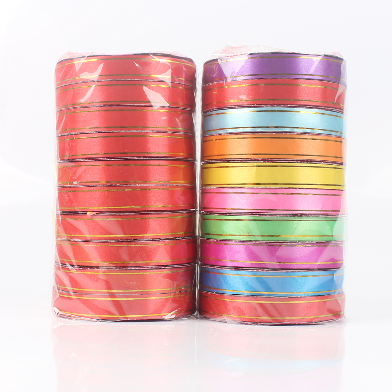 金边塑料彩带手工折风铃丝带水果