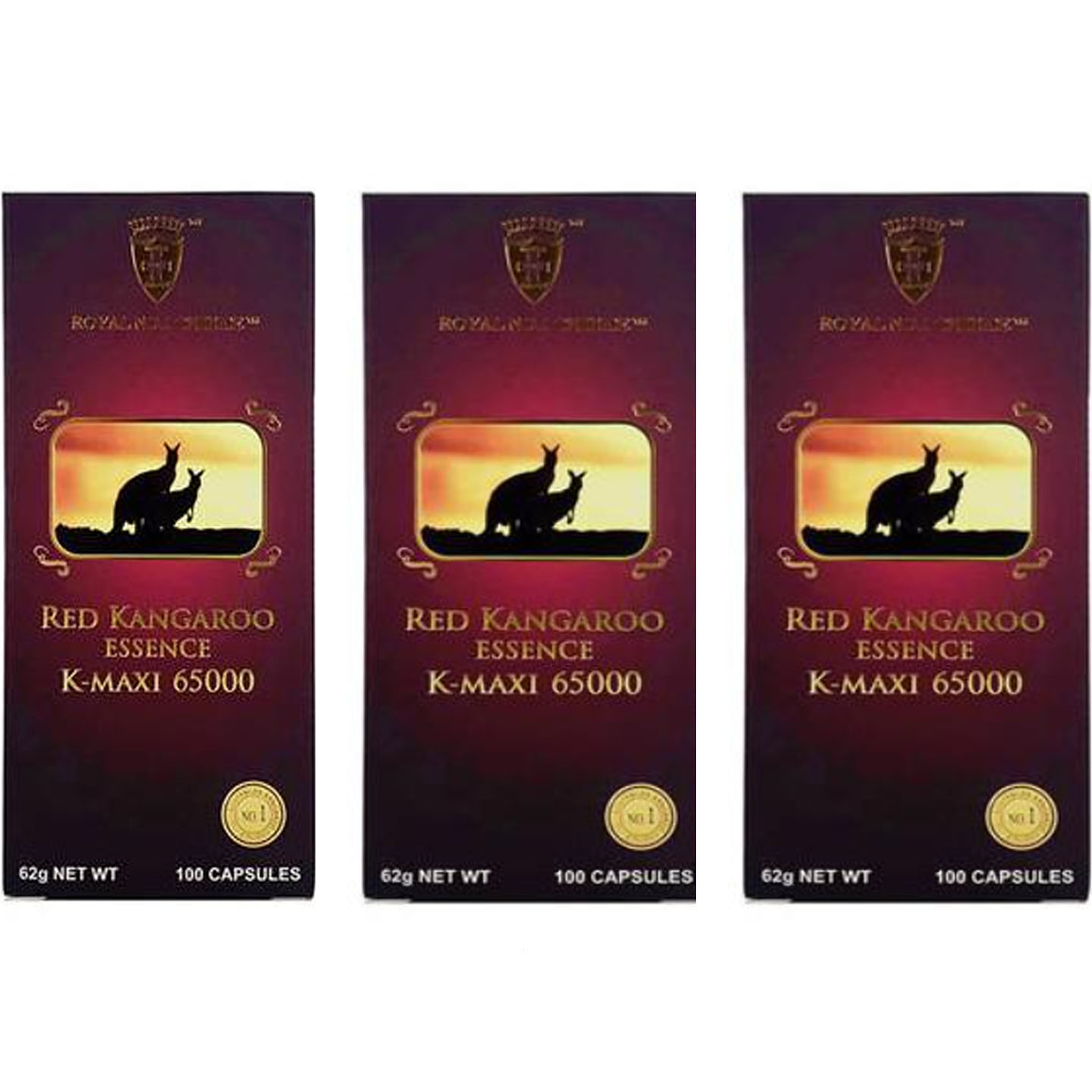 澳洲直邮富康野生红袋鼠精胶囊