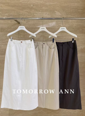 TOMORROW ANN新款 很气质的洋气百搭半身裙