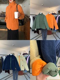 BELLATAG正版冬季新款 厚实洋气舒服宽松两面穿毛毛外套女