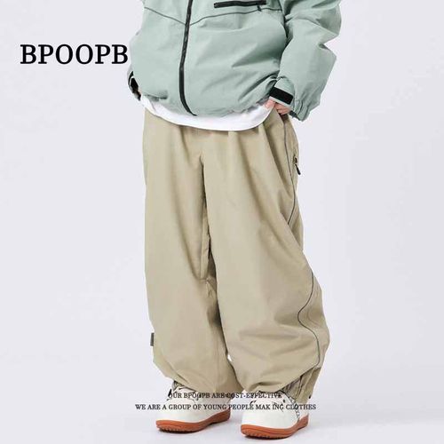 南方小土豆滑雪裤女单板防水滑雪外穿裤子宽松双板户外男款休闲裤