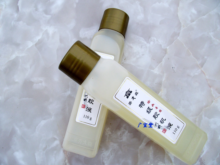 齐大森 国画胶矾水 工笔绘画 岩彩画胶矾液110g