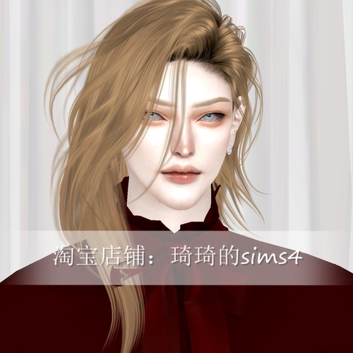 琦琦原创 模拟人生4人物mod|男385| 含8套服装发型sims4捏脸游戏