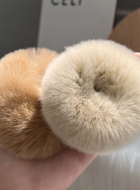 赛雅娜发圈獭兔毛毛可爱