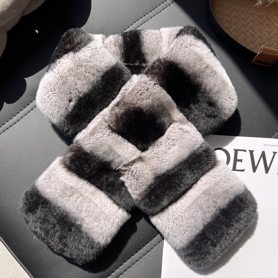 赛雅娜冬季皮草围巾韩版女