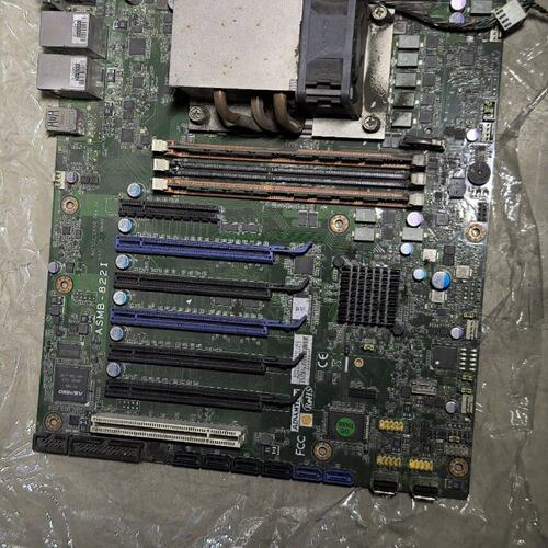 ASMB-822i REV.A1研华工控服务器主板 19A2