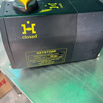 美国KEYSTONE气动执行器，型号790-401，5.5巴