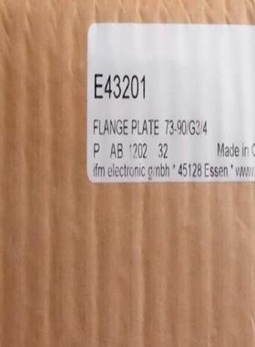 【议价】IFM E43201 易福门法兰 ANGE PLAT