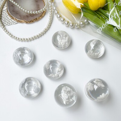 新款小众滴胶透明星球云朵气囊手机支架懒人桌面支撑架自拍指环扣