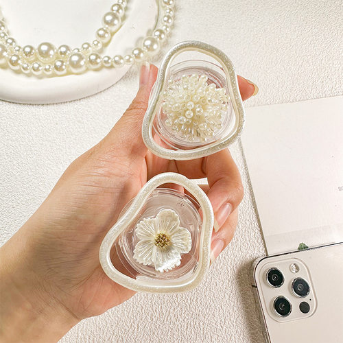 创意花朵黏贴通用伸缩气囊支架