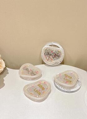 气囊支架懒人桌面可伸缩手机支架指环扣英文luckMagSafe纯色磁吸