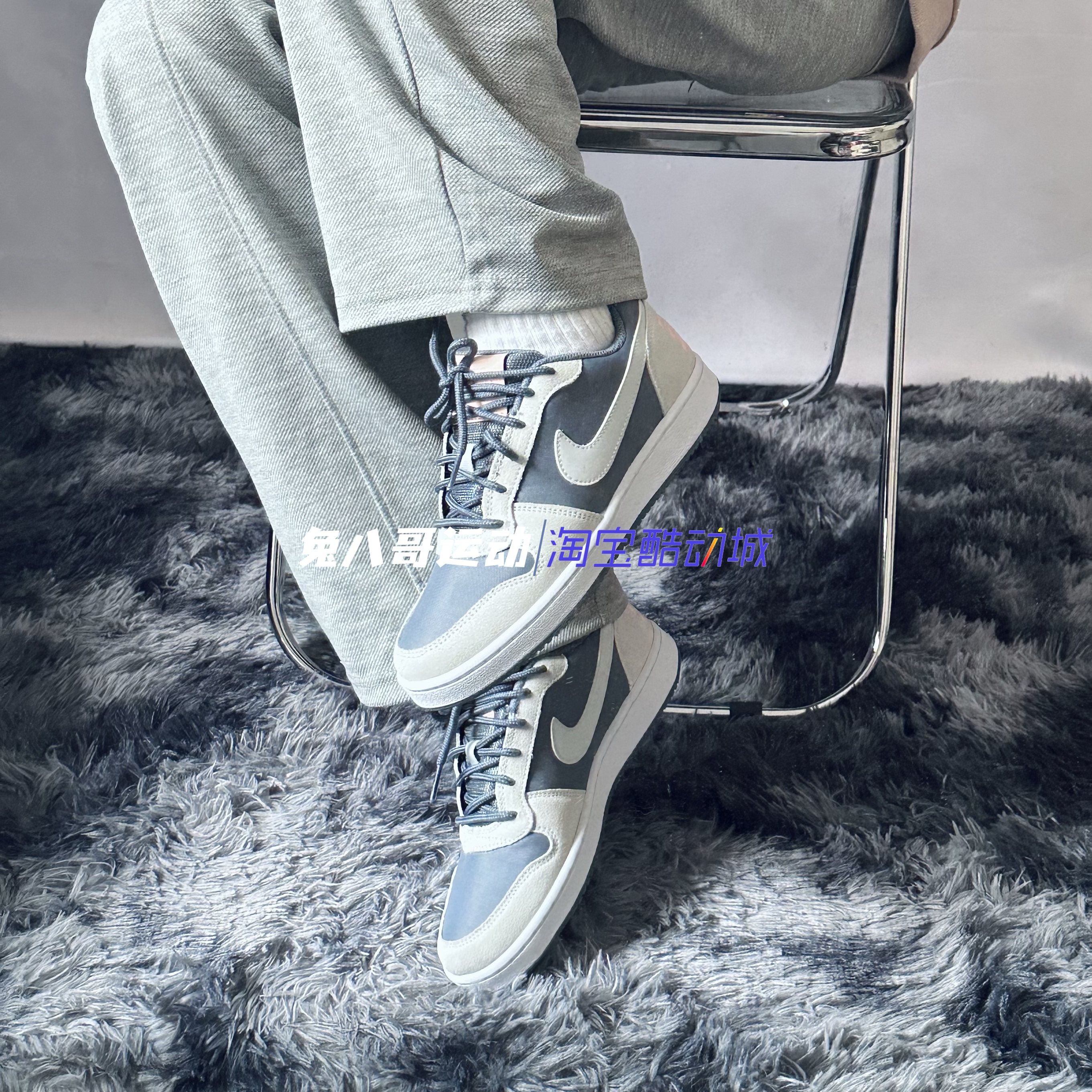 Nike/耐克Court女子复古低帮板鞋