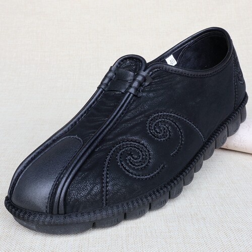 男春秋透气柔软老北京布鞋
