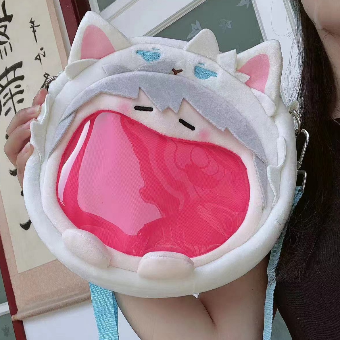时光代理人陆光痛包乔苓程小时斜挎包大嘴包包双肩背包初音未来女