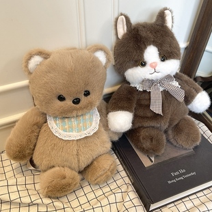 可爱玩偶Lolita兔子双肩包毛绒公仔泛用兔暴力熊GLOOMY小猫咪背包