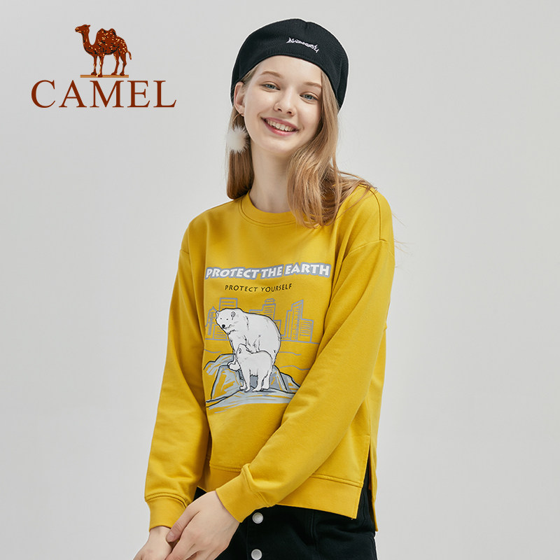 【非卖品】/2020秋季新款圆领卫衣女宽松韩版休闲百搭印花上衣潮