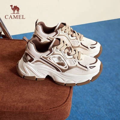 【非卖品】Camel骆驼女鞋秋新款时尚休闲鞋女运动厚底休闲老爹运