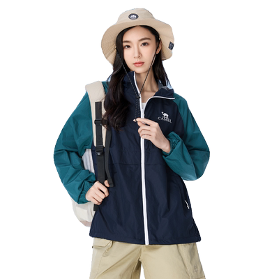 Camel骆驼女装防晒衣夏季新款男女同款防紫外线轻薄透气防晒服女