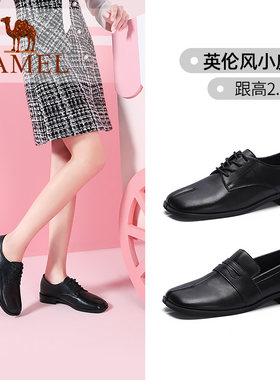 【非卖品】女鞋2020春季分趾羊蹄单鞋休闲女学院平底英伦风皮鞋猪