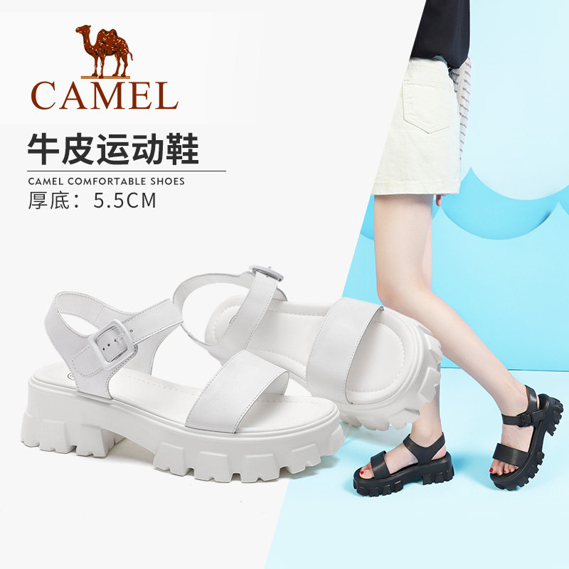 【非卖品】2020夏季新款厚底运动凉鞋学生休闲罗马平底鞋网红老爹