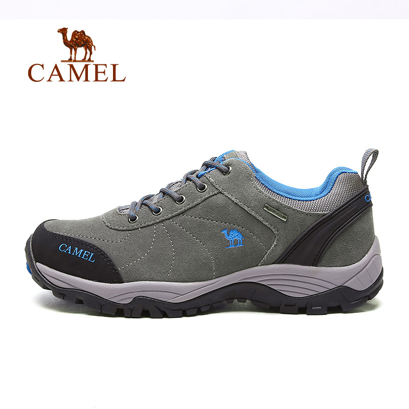 【非卖品】户外运动男女登山鞋 秋冬透气防滑低帮牛皮情侣款徒步