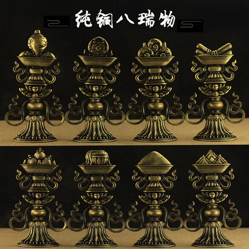 摆件密宗佛堂纯铜摆件
